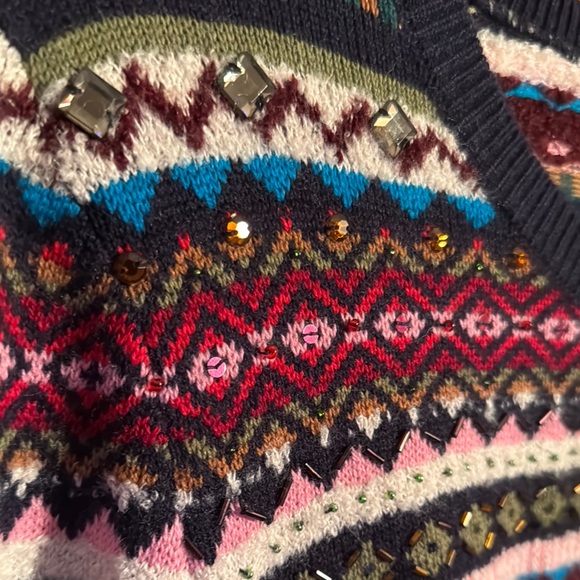 Talbots Multicolor Patterned Sweater - Picture 5 of 5
